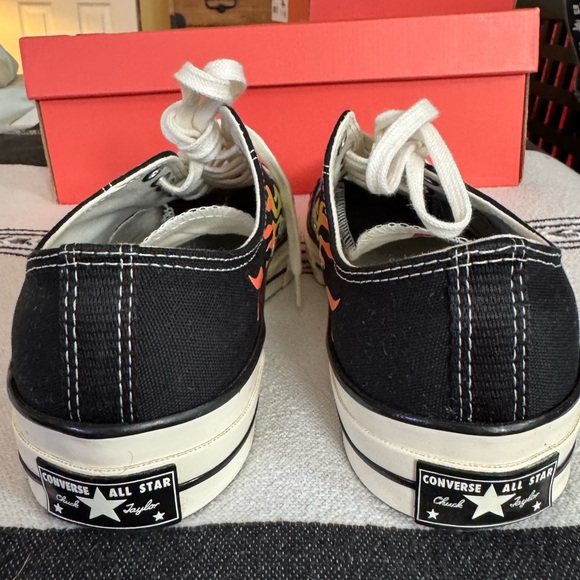 Converse Chuck 70 Multicolor Flame Sneakers size 10.5 - Picture 3 of 6